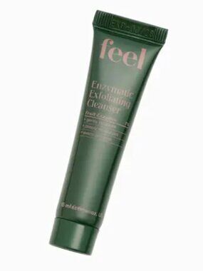 🌈4/$20 NEW Feel Beauty Enzymatic Exfoliating Cleanser Deluxe Travel Size 15mL